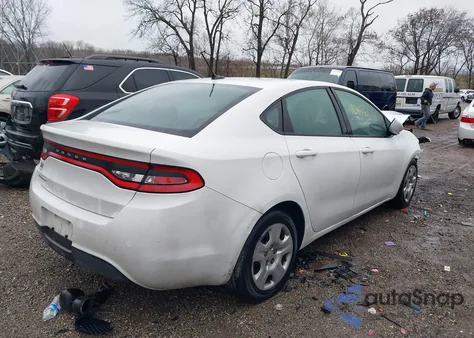 2016 Dodge Dart Se z USA, uszkodzony, nr VIN 1C3CDFAA0GD645296